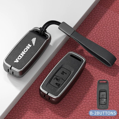 Car key bag – Shell - standard-model-b-black-zinc-alloy-shell-hand-strap