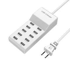 卸売りUSB多口充電器5V2.4A 10口携帯電話充電器多機能汎用高速アダプタ