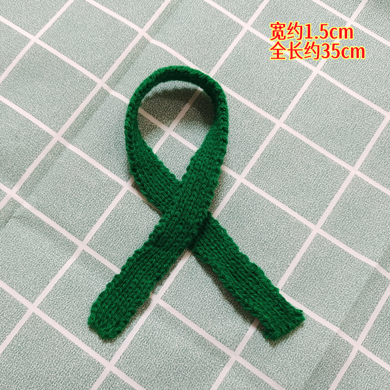 Venta caliente jefe perro 14cm felpa muñeca suéter Ropa Accesorios colección Navidad traje en stock al por mayor