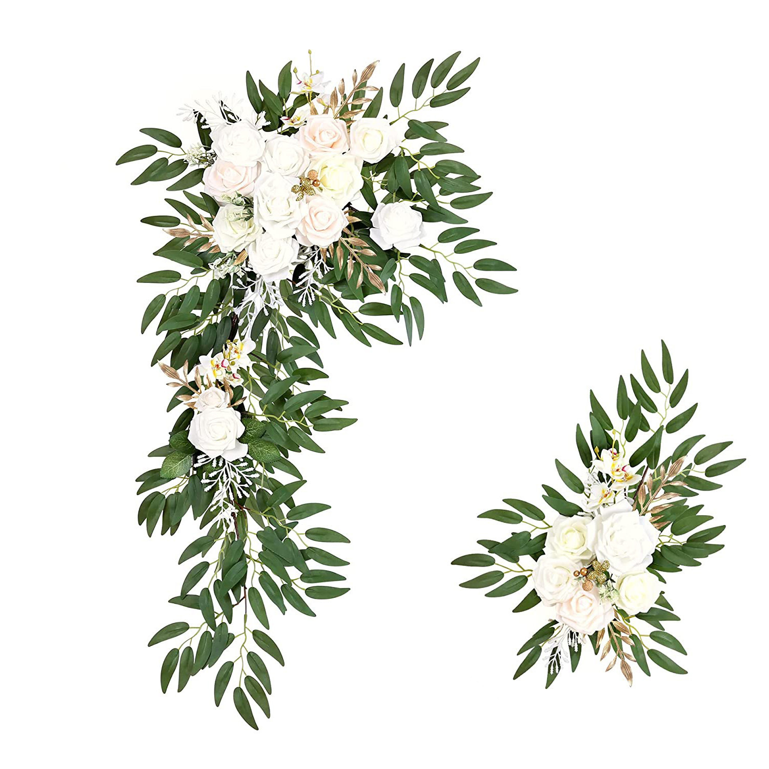Amazon's popular wedding decoration two-piece set of arch flowers…