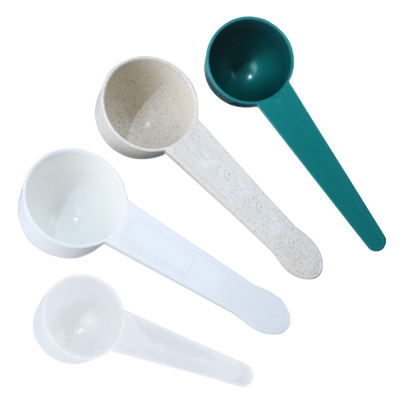 Wholesale Food Grade Powder Plastic Measuring Spoon Separate Packaging Baking Milk Powder Spoon Thickened Washing Powder Measuring Spoon
