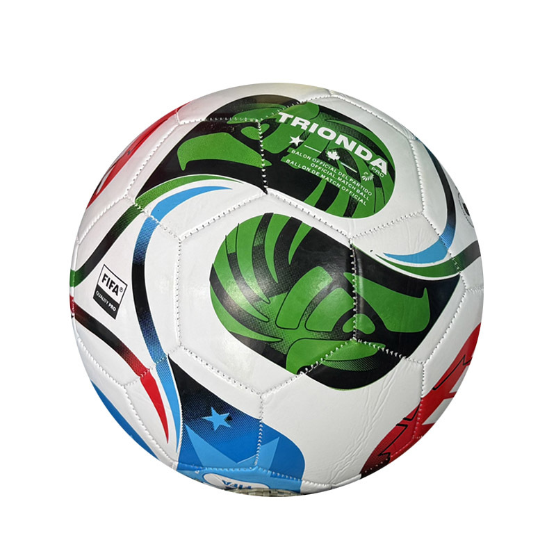2026 Copa del Mundo PU5 máquina de costura de PVC resistente al entrenamiento de fútbol para dibujar un logotipo de muestra image 5