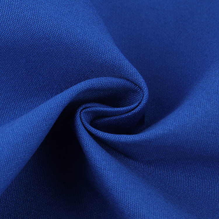 Fabricantes chinos duraderos ropa de trabajo tela 100% algodón tejido tela de lona