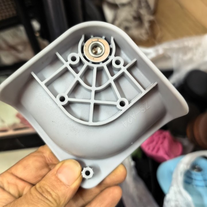 Luggage Wheel Universal Wheel Silent Wear-Resistant Suitcase Accessories Replacement Wheels for Travel Suitcase Password Lock Suitcase Wheels