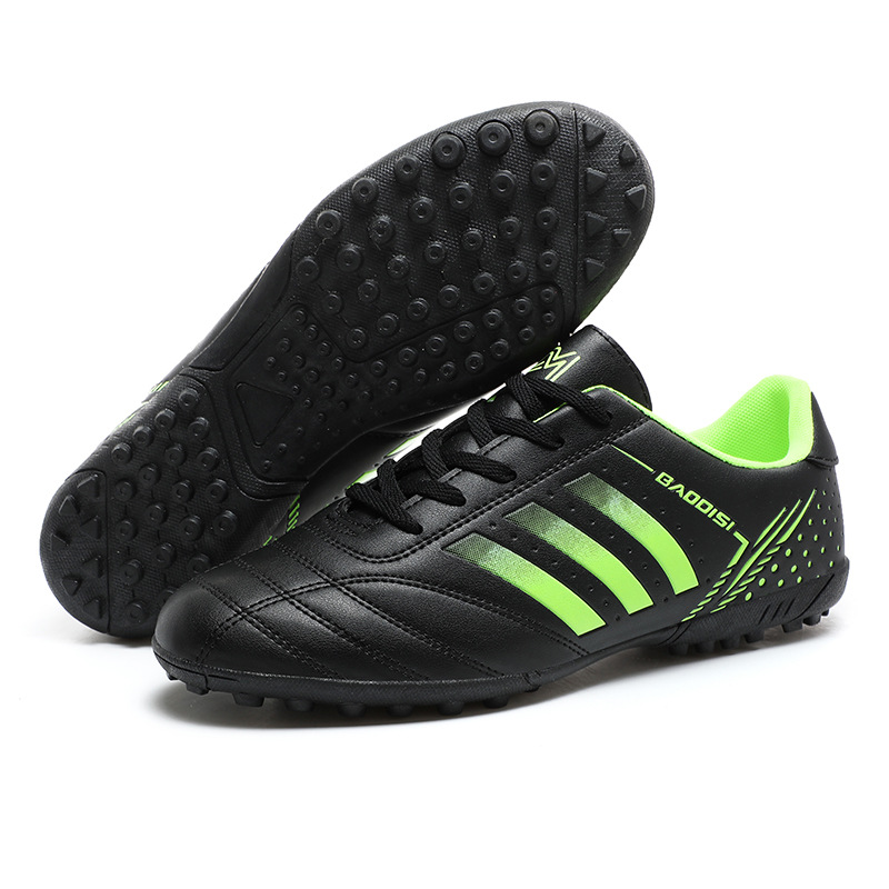 Zapatos de fútbol de clavos largos, zapatos de entrenamiento de moda para adultos anti-deslizante de altura baja para hombres y mujeres, zapatos deportivos de tamaño grande, ventiladores y amortiguadores