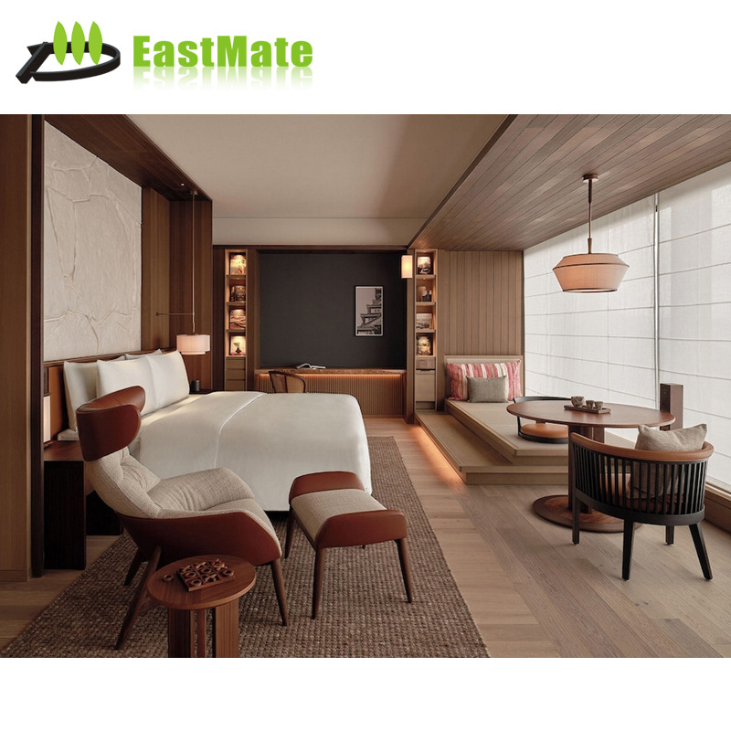 Modern Minimalist Hotel Furniture Customization, Large Bed Hotel Room Customization, Full Set of Hotel Furniture Customization According to Drawings