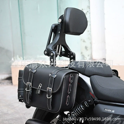 Motorcycle tail driver backrest telescopic motorcycle