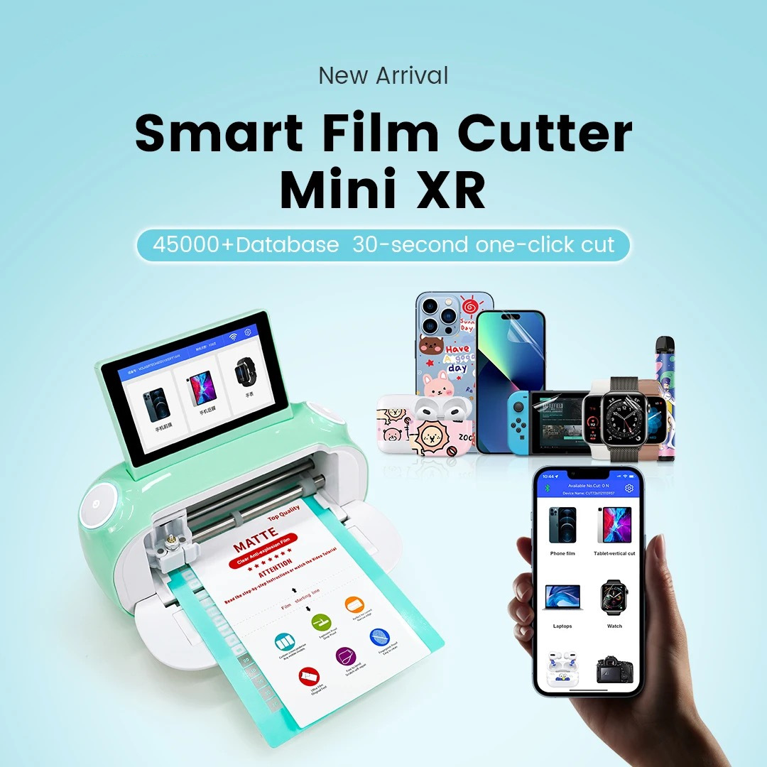 Cortadora inteligente de mica de hidrogel mini automática con WiFi y Bluetooth para pantallas de celulares