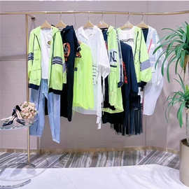 SY风衣外套2024秋意大利时尚女装一线嘻哈潮牌品牌折扣女装尾货批