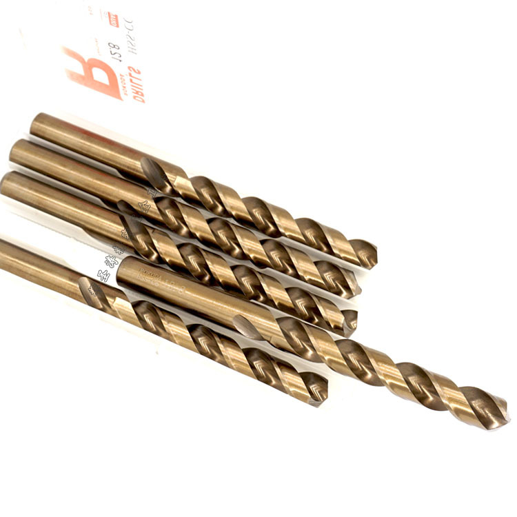 磨制含钴不锈钢专用直柄麻花钻头5.1 5.2 5.3 5.4 5.5 5.6-6.0mm