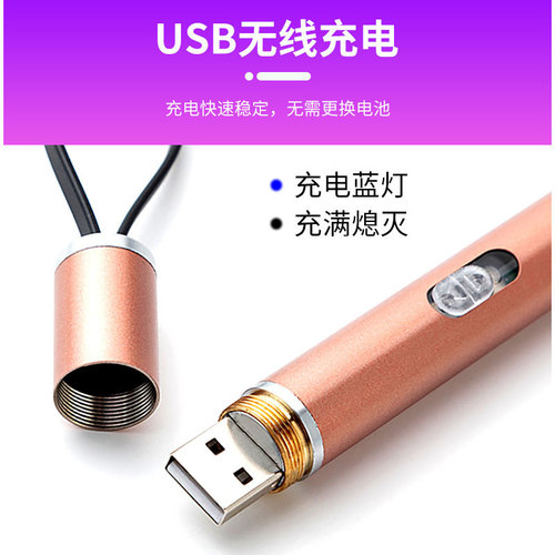 Three-in-One Bill Verification Light, Ultraviolet Charging Bill Verification Mini Flashlight Portable Home Use Handheld Purple Light Pen Flashlight