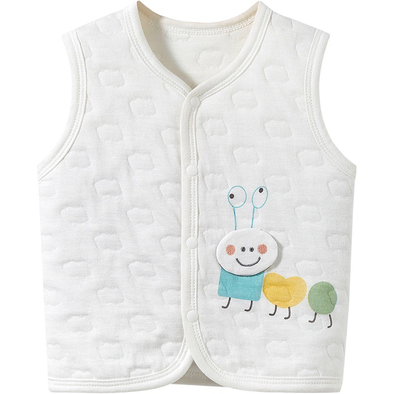 Chaleco DE LOS NIÑOS Primavera, Otoño e Invierno bebé recién nacido acolchado cálido otoño ropa niños y niñas desgaste exterior chaleco bebé chaleco