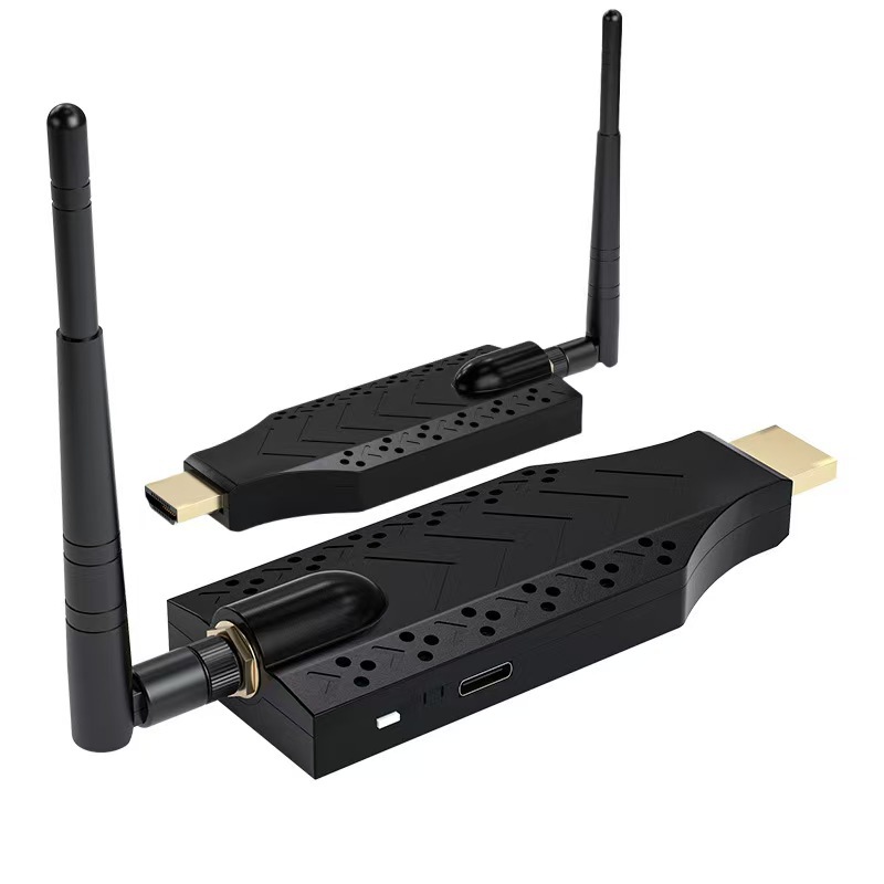Extensor HDMI Inalámbrico 50m 100m de Plástico Transmisión HD para Proyector