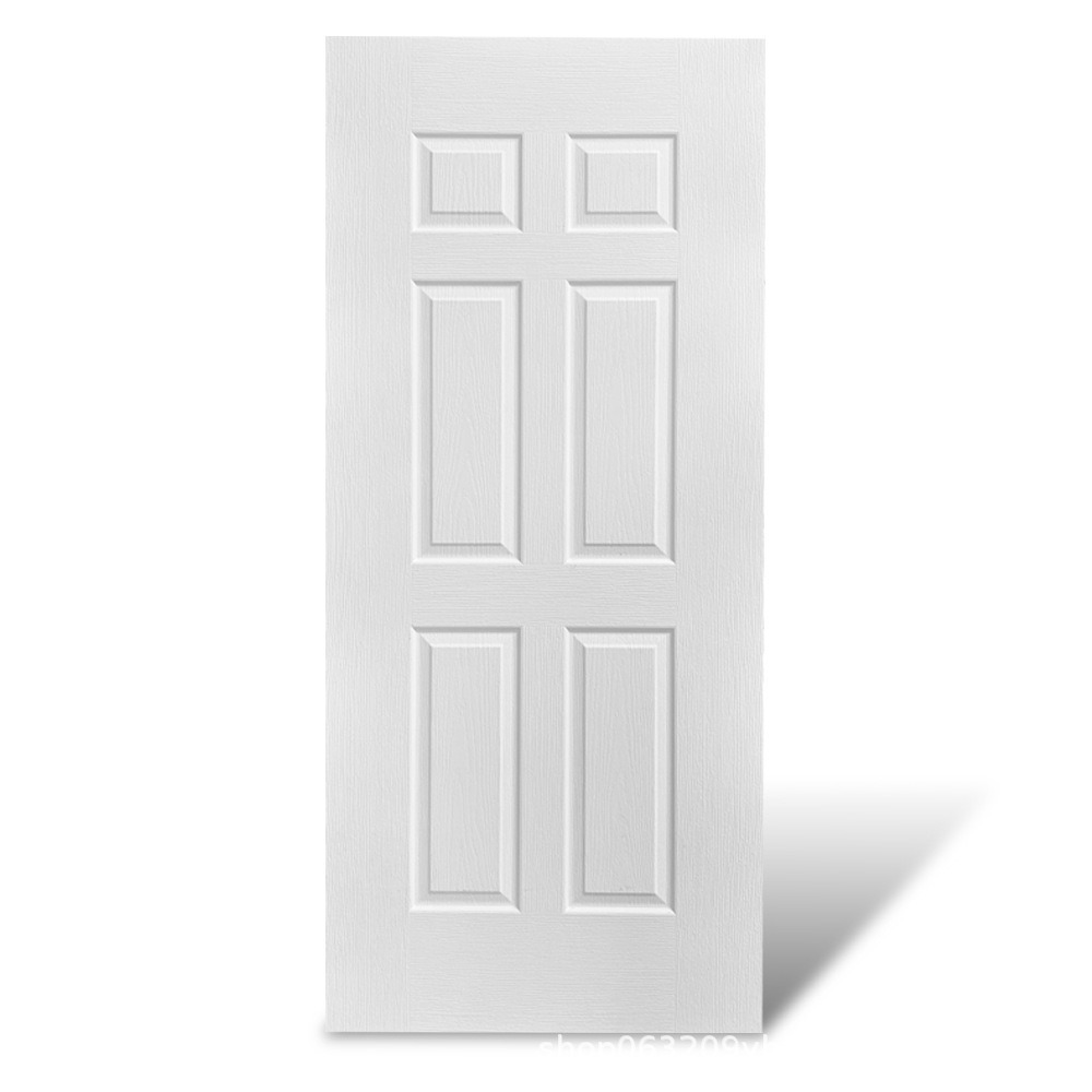 现代白色底漆高密度纤维板门板侧开公寓用中纤板1026x2150x3.5MM