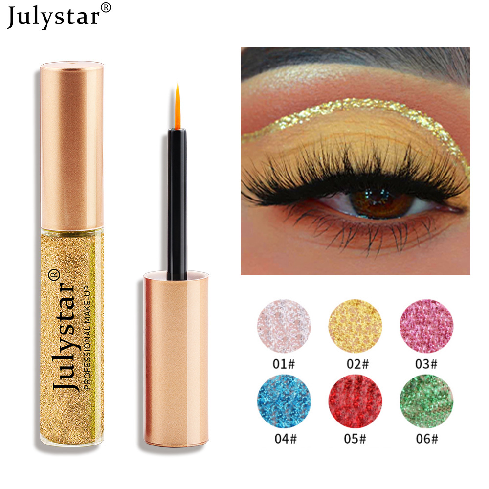 Eyeliner color pearlescent eyeliner waterproof oil proof eye shadow liquid_voghion.com