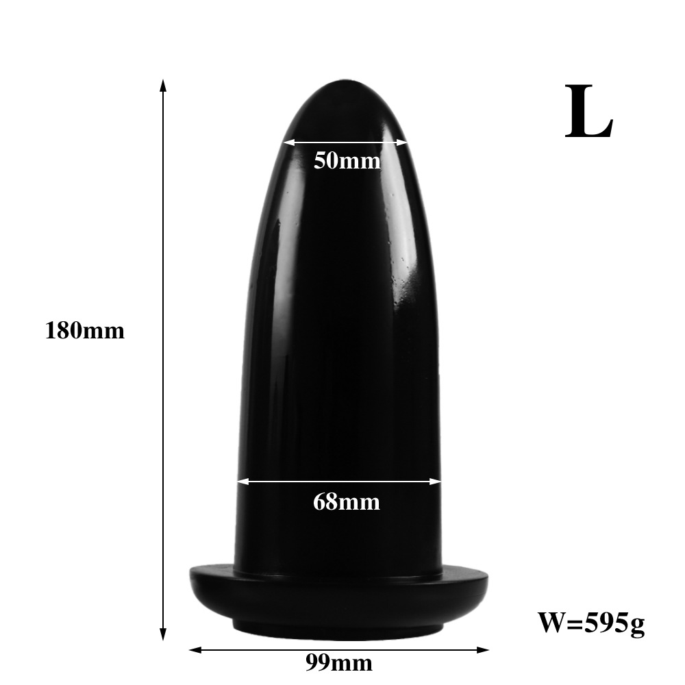 Super gran grueso misil back corte sexy anal plug hombres y mujeres compartir SM expansión anal Dispositivo de masturbación crisantemo explosión juguete refrescante