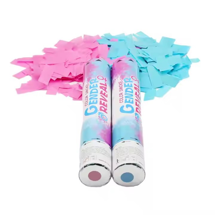 Amazon nueva flor de regalo de género revela saludo de fiesta barra de cumpleaños polvo de papel de regalo de fábrica directa