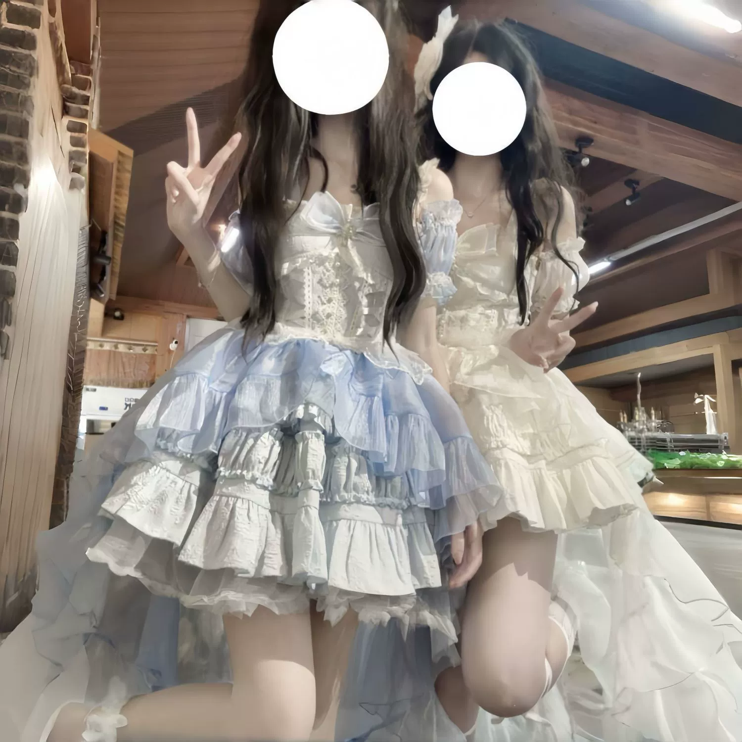 Новое платье-сетка Lolita, оригинальный дизайн, Jsk с подтяжками, летнее платье