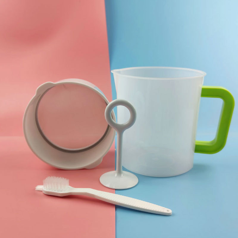 General 80 mesh soybean milk filter set of five 1.5L pulp Cup + filter screen + stirring handle + brush soybean milk machine