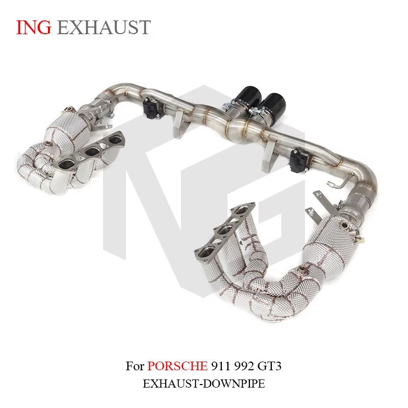 Suitable for Porsche 911 992 GT3 complete stainless steel exhaust system
