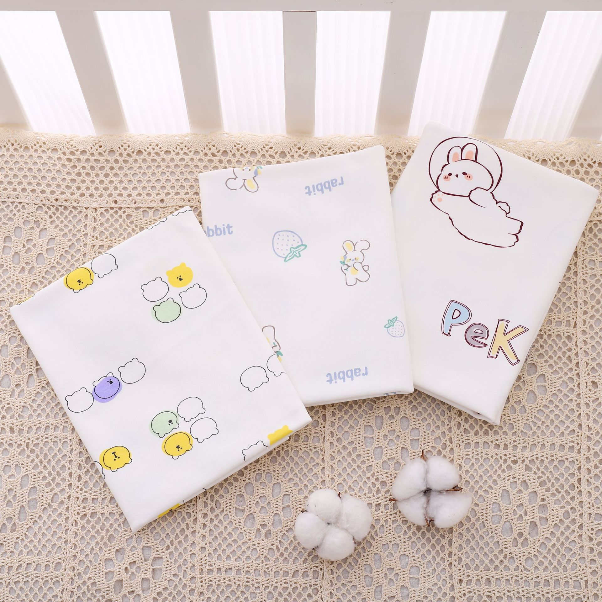 Baby diaper pad waterproof breathable children Baby Kindergarten cartoon bed sheet washable diaper pad wholesale