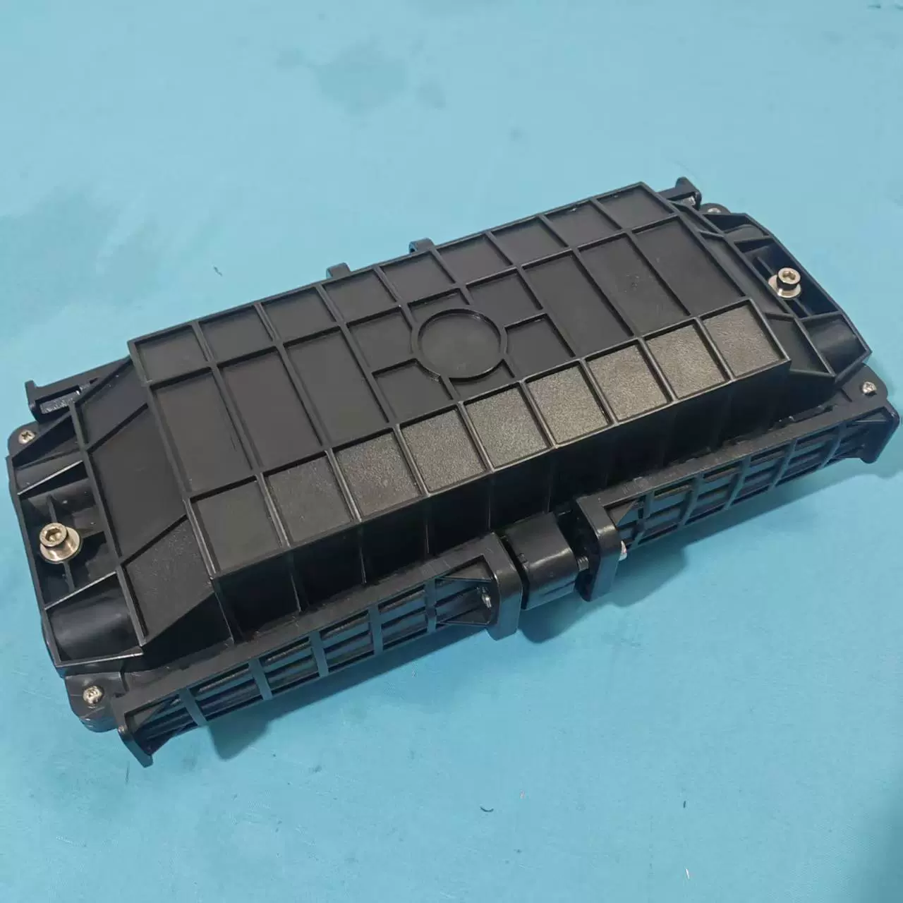 批ABS合金不阻燃材质 卧式二进二出24-144芯光缆接头盒 光纤炮筒