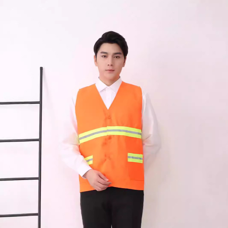 Sanitation workers raincoat rain pants suit split outdoor labor protection one-piece poncho adult orange wholesale printing