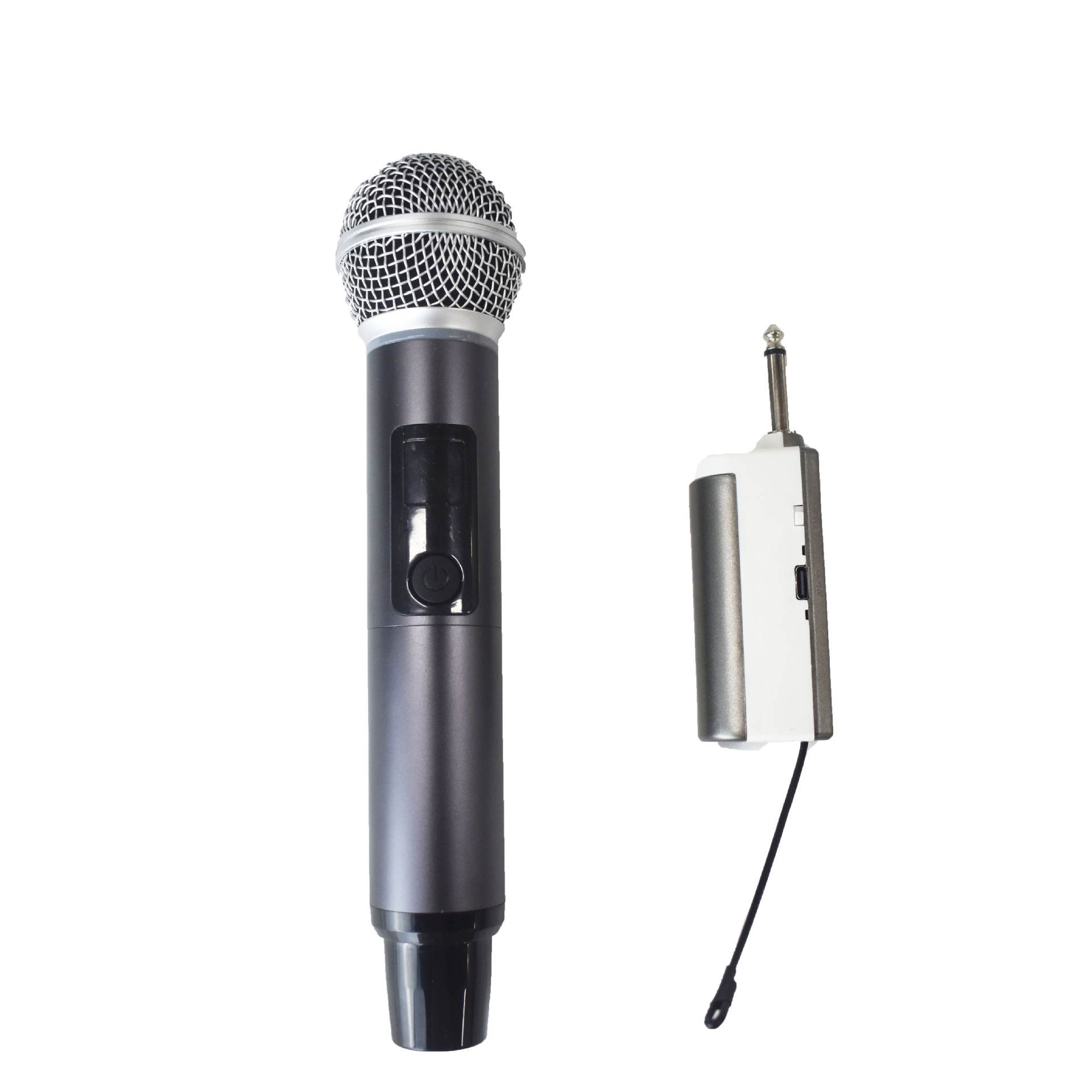 无线超高频单麦克风动圈卡拉ok会议室舞台降噪金属话筒