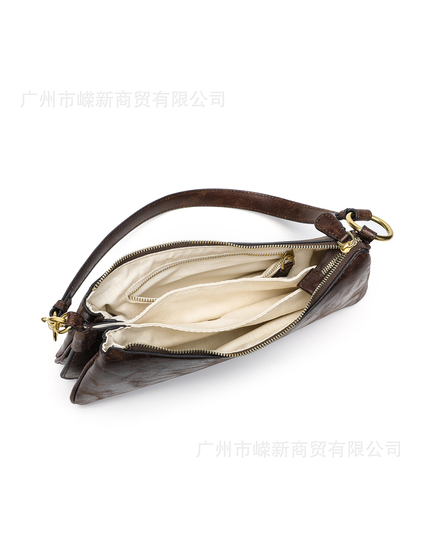 ZR bolsas domésticas de mujeres 2025, otoño nuevo estilo coreano esmerizado bolsas de brazo, bolsas de gran capacidad, mujeres de moda simple mano de hombro