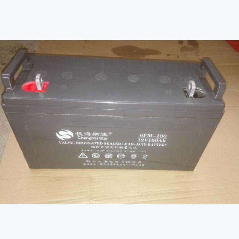 长海斯达蓄电池12V120AH阀控式6-FM-120免维护 直流屏UPS储能电源