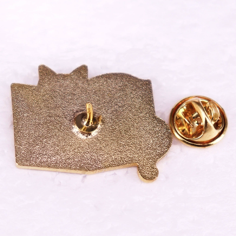 Black brooch, badge, Birthday gift