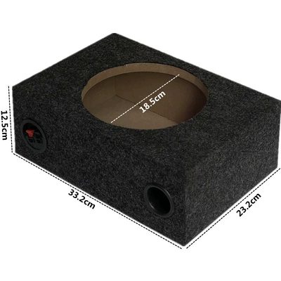 Car audio, 10-inch wooden speaker enclosure, empty box, 8-inch home subwoofer, 12-inch speaker cabinet, speaker, others (Car speaker/subwoofer) - single-speaker-universal-8inch-boxes