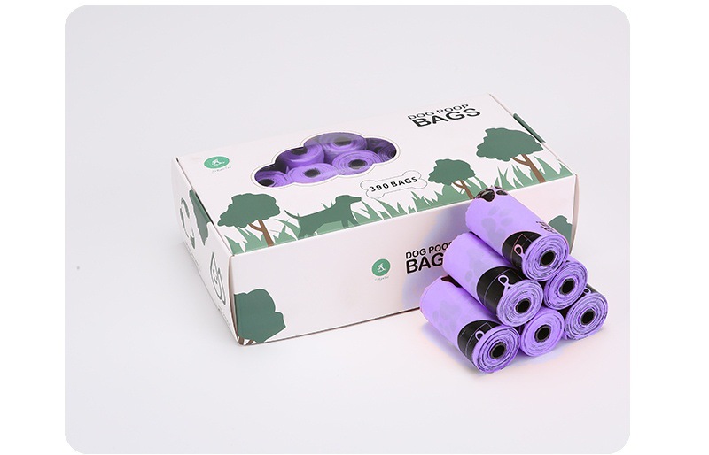 라벤더 퍼플 벨트가 26 개의 롤 상자를 발자국