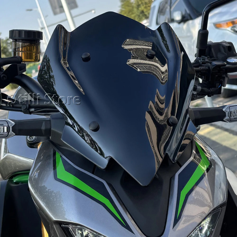 Kawasaki Z900 2025 Model Front Windshield Glass Acrylic Motorcycle Modification Parts Cross-Border Hot Sale