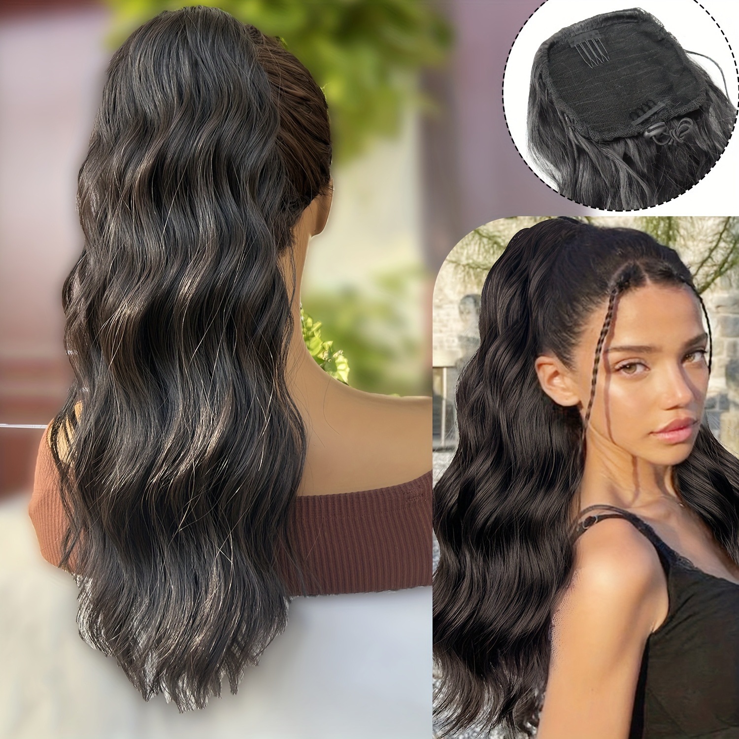 Comercio exterior cuerda de extracción de agua corrugada cola de caballo