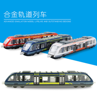 Factory direct supply alloy car high-speed rail harmony model alloy car toy model car boy toy