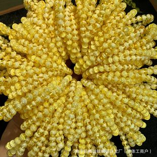 Natural Amber Gold Po Yin Carved Flower Bracelet Jewelry Men's and Women's Bracelet Amber Accessories Factory Direct Wholesale Live