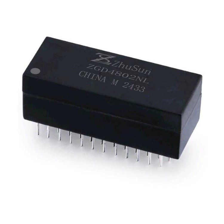 Поставки производителя 96PIN четырехпортовый Gigabit прямой plug-in сетевой трансформатор 96F-03NL