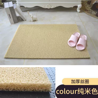 foot mat for home use, entrance | Avtomobil döşəmə paspasları - pure-beige-22mm-extra-thick-40cm60cm-two-pieces