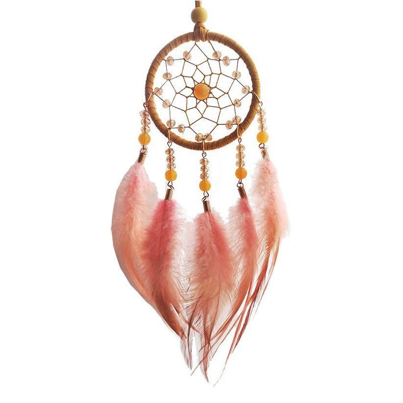 Креативное качество автомобильного кулона ловит Менгсон перья ветра колокольчики украшают подарки на день рождения