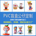 跨境热销盲盒公仔 卡通潮玩动漫儿童玩具摆件pvc软胶盲盒公仔定制