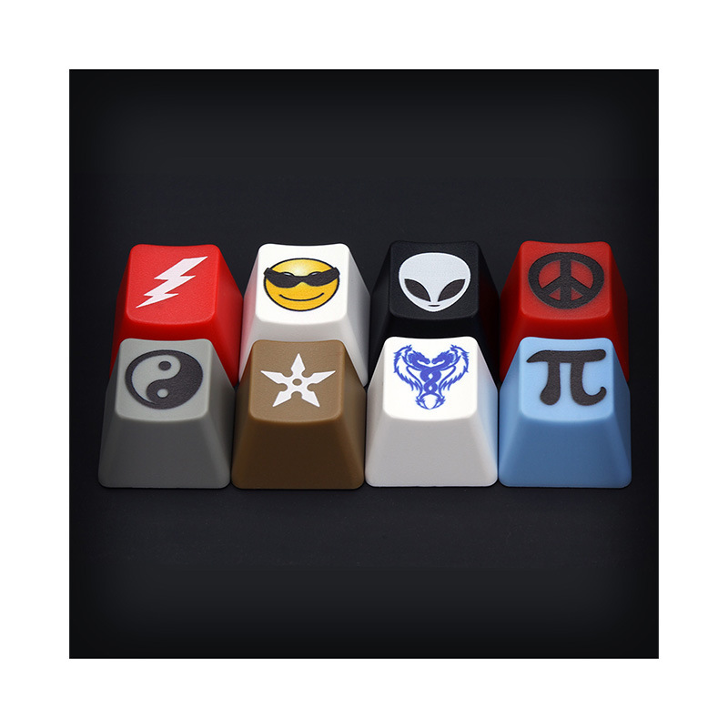 Custom Keycaps键帽定制机械键盘订做单个空白金属键帽PBT定做DIY|undefined
