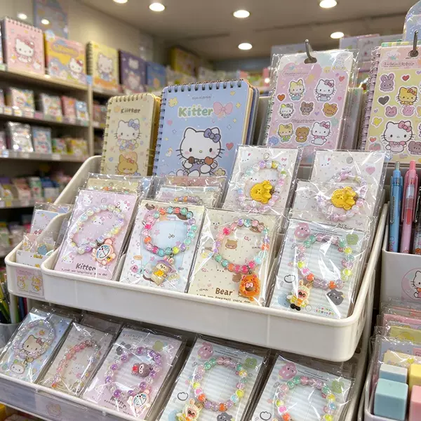 Cartoon bracelet, student bracelet, small gift for stalls and shops, blind box, DIY anime charm, OPP packaging, cute bracelet