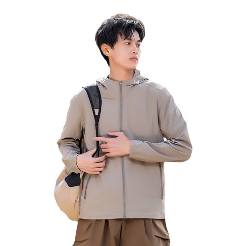 Outdoor Sunscreen Clothes for Couples, Summer Version, Lightweight, Breathable, Ice Feeling Skin Clothes for Women UPF50+, Cycling Sun Protection Clothes for Men