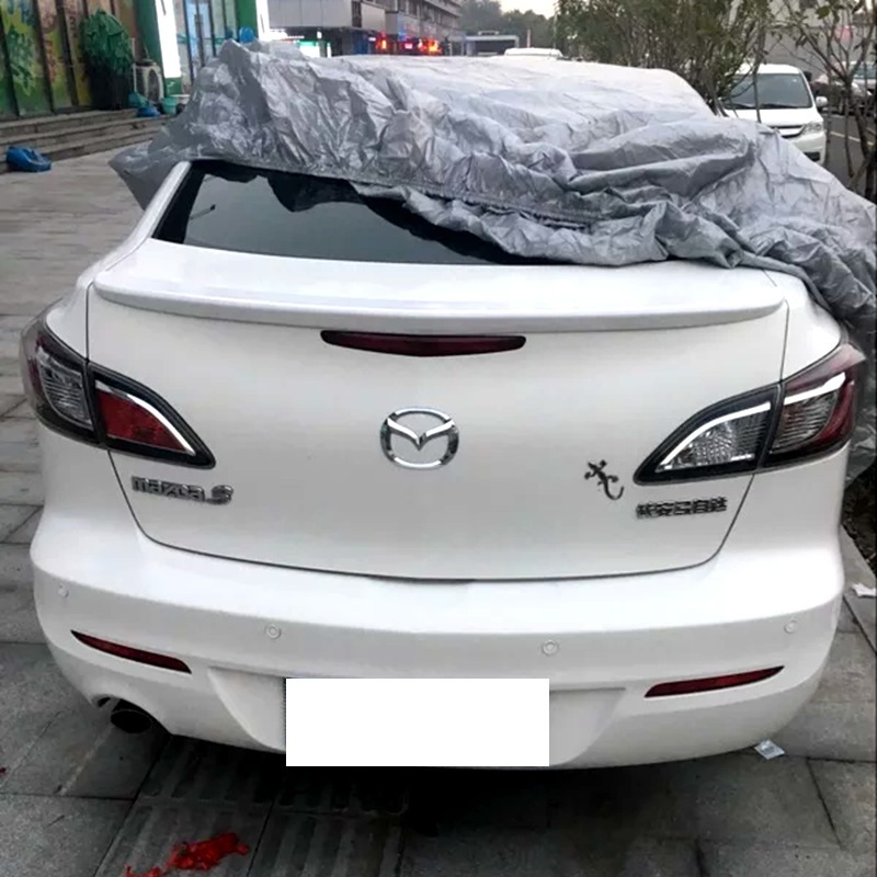 Suitable for 2011-2013 Mazda 3 Starling Rear Wing M3 Starling Special Modified Punch-Free Pressure Rear Wing