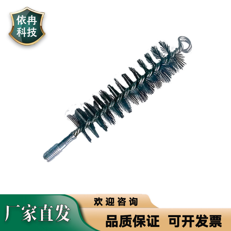 Industrial Pipe Brush, Wire Brush, Hard Bristle, Dense Round Hole Brush, Internal Hole Brush, Cleaning Brush, Abrasive Rust Removal, Grinding and Polishing