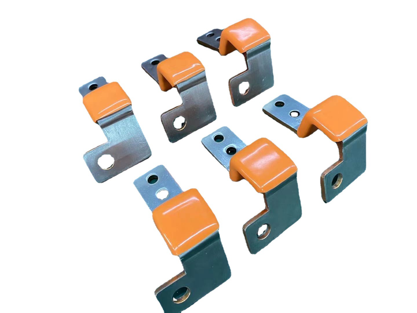 铜软连接浸塑绝缘 PVC浸胶 浸塑加工 五金件浸塑加工厂家