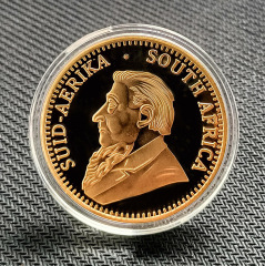 国境を越えた記念貨幣2020サウスアフリカca南アフリカクルーガー金貨大統領記念貨幣記念バッジ