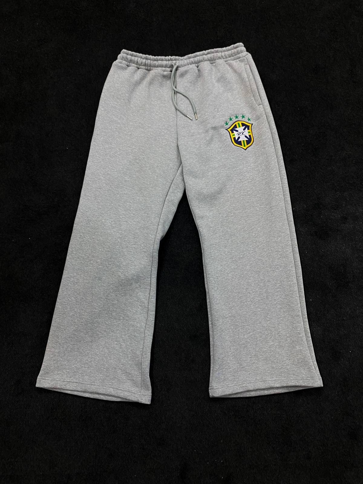 Other Sweatpants Wide Leg Brazil Print Grey