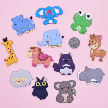 创意动物PVC软胶卡通磁铁贴磁贴diy儿童可爱早教贴软磁冰箱贴批发